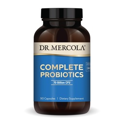 Dr Mercola Täielikud probiootikumid - 70 miljardit CFU - toetab immuunsust, seedimist ja soolestiku tervist - funktsioonid 10 tüve - riiuli stabiilne - GMO-vaba, gluteenivaba ja sojavaba - 90 kapslit (90 serveerimist)
