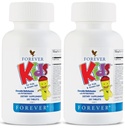Forever Living - Kids Näritav multivitamiin - Viinamarjamaitse tervislikuks kasvuks ja arenguks - Kunstlike maitsete puudumine - 120 tabletti (2. pakend)