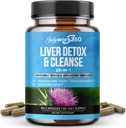 Maksa Detox & Cleanse - 28-in-1 Maksaparandus & tugilisa piimaohakaga meestele ja naistele, õunasiidri äädikas, Dandelioni juure ekstrakt ja artišoki ekstrakt - Non-GMO, 60 kapslit