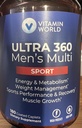 Vitamiin World Ultra 360 Meeste Multi Sport (180)