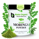 Moringa Powder Organic Certified Moringa Leaf Powder, Moringa Oleifera - rikas antioksüdantide ja immuunvitamiini, supertoidud Moringa tee, Moringa jook, India kasvanud, Vegan -7,05 OZ