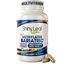 Shiny Leaf Bariatric Multivitamiin koos rauaga - 45 mg mao möödavoolu, varruka gastroktoomia, Roux-en-Y, Duodenal Switch - 22 vitamiinid ja mineraalid, ASMBS Compliant, Taimetoitlane, valmistatud USAs, GMP, 90 Ct.