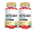 (2 Pack) Speedy Keto ACV Gummies Extreme 2000MG Speedy Keto Gummies Advanced Formula Apple Siider Äädikas granaatõunapeedimahlaga Powder B12 Vegan Non GMO 60 Gummys