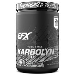 EFX Sport Karboliin Kütus | Kiiresti neelavad süsivesikud Pulber | Süsivesikute koormus, Jätkusuutlik Energia, Kiire Taastamine | Stimulant Vaba | 20 Servingut (Neutraalne)
