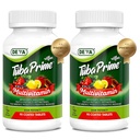 DEVA Tuba Prime Vegan Multivitamiinid Kõrge tugevusega Vitamiin ja mineraaltoitained Toidulisandid Antioksüdandid, Puu- ja köögiviljasegu, Super Seened, Probiootikumid, Prebiootikumid, Seemned, maitsetaimed - 90 Tabs, 2-Pakk