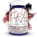 Nootropics Depot Cyanidin 3-Glucoside Capsules | 125mg | 60 Count | Black Rice Extract | C3G | Oryza Sativa | Metabolic, Vision, & Cognitive Support