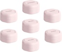 Cadence Travel konteinerid - Pill Case Set - Magnetic Travel Kapslid, Igapäevane meditsiin Korraldaja pillid, toidulisandid ja vitamiinid - 7 Flex Smalls (0,56oz) nädala pillide Korraldaja - Petal