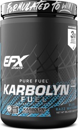 EFX Sport Karboliin Kütus | Kiiresti neelavad süsivesikud Pulber | Süsivesikute koormus, Jätkusuutlik Energia, Kiire Taastamine | Stimulant Vaba | 18 Servings (Blue Razz Arbuus)