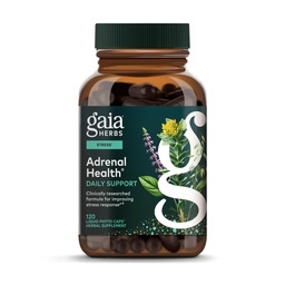 Gaia maitsetaimed Neerupealiste igapäevane tugi - taimsed toidulisandid koos ashwagandha, Püha basiilik ja Schisandra - aitavad säilitada tervislikku energia- ja stressitaset * - 120 Vegani vedelikku Fütokapsleid (120-päevane pakkumine)