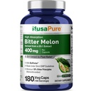 NusaPure Bitter Melon, 400 mg, 180 Veg Caps (GMO-väline, vegan)