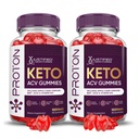 Põhjendatud Laboratories (2 Pack Prootoni Valk Keto ACV Gummies Advanced Formula 1000MG Prootoni Boost Formuleeritud Granaatõunapeedi Mahl Pulber B12 Vegan Mitte GMO 120 Gummys