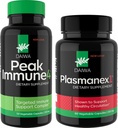 Daiwa Peak Immune 4 - looduslik immuunsüsteemi võimendaja + Daiwa Plasmanex 1 – Vere tsirkulatsiooni täiendus