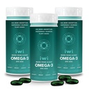 Iwi Omega-3, 90 Softgels (90 Servings), Vegan taime baasil vetikad Omega 3 koos EPA + DHA, kogu keha toetus Dietary Supplement, Krill & Fish Oil Alternatiivne, No Fishy Järelmaitse