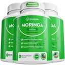 Rosabella Moringa kapslid - Pure Moringa pulber, energia, nahk, immuun- ja soolestiku tervis Superfood, rikkad antioksüdandid, olulised vitamiinid ja aminohapped, looduslik roheline Superfood Supplement - 180 Count