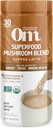 Om Seene Superfood Coffee Latte Blend – funktsionaalne Seenepulber koos Lõvi Mane, Cordyceps, Reishi & Chaga – Energia, Fookuse Ja Vaimse Selguse Toetus – 8.47 oz Canister (30 Servings)