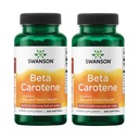 Swanson beeta-karoteen Vitamiin A 25000 IU Nahasilm Immuunsüsteem Tervis Antioksüdant Toetus 7500 mcg 300 Softgels Count (2 Pack)