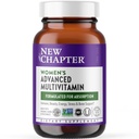Naiste multivitamiini täiustatud valem stressi, luu, immuunsuse, ilu ja energia toetamiseks, kogu toidu kääritatud oluliste toitainete kõrgemad tasemed naistele + raud + D3-vitamiin, 120 loend
