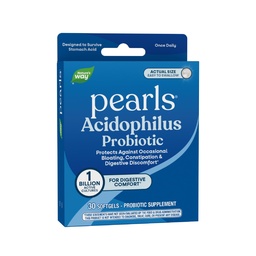Nature's Way Acidophilus Probiootilised Pärlid, Toetab Seedetrakti Tasakaalu Ja Soolestiku Tervist, Vähendab Aeg-ajalt Kõhukinnisust Ja Puhkemist *, 1 Miljard Kultuure, 30 Softgels