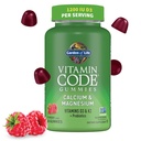 Eluaed Vitamiinikood Kaltsium Magneesium Gummies D3 & K2, Toetab Luude Tervist Ja Luude Tugevust + Prebiootikumid Ja Probiootikumid Seedetrakti Toeks, Mitte-GMO, Gluteenivaba, 60 Vaarika Gummies