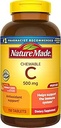 Loodus valmistatud närimiskõlblik C-vitamiin 500 mg tabletid, 150 loendväärtuse suurus, mis aitab toetada immuunsüsteemi (3. pakend)