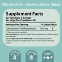 Pharma Nord Bio-Quinone Gold Coenzyme Q10 100mg | Originaalne CoQ10 | Suur imendumine, mida toetavad teadusuuringud | Essential Antioxidant for Energy, Heart Health and Fertility Support * | 150 Softgels