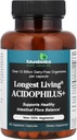 Futuuribiootikumid Pikim Elav Acidophilus Plus Kapslid, 100-Count
