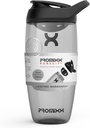 Promixx Pursuit Protein Shaker Bottle (24 oz) – Silent No-Ball Mixer, Leak-Proof Lid, BPA/BPS & Phtalaat-Free ECOZEN – Easy-Clean Shaker Cup for Protein Shakes, Pre & Post-Workout Smoothies