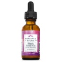 HERITAGE STORE Black Seed Oil w/ 3% Tümokinoon, Omega 6 9 - Nigella Sativa Vedel õli, külmpressitud mustad seemned, liigesed, seedimine ja immuuntoetus, Vegan, 60-päevane garantii, 30 Serv, 1 fl oz