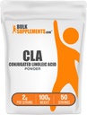 BulkSupplements.com Konjugeeritud linoolhappe pulber - CLA täiendus, toitumisalane täiendus - gluteenivaba, 2 g serveerimise kohta, 100 g (3,5 oz) (pakk 1)