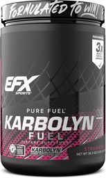 EFX Sport Karboliin Kütus | Kiiresti neelavad süsivesikud Pulber | Süsivesikute koormus, Jätkusuutlik Energia, Kiire Taastamine | Stimulant Vaba | 18 Servings (Maasikas)