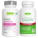 Täiustatud prenataalne multivitamiin + kõrge imendumine CoQ10 100mg 120 Softgels Raseduse tugipakett Igennus
