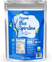 Orgaaniline sinine Spirulina Pulber Superfood Supplement - 5LB Bulk - Lõhnatu - Vegan, Non GMO, Gluteenivaba, Piimavaba, Brilliant Blue Food värvimine - Puhas vesi ekstraheeritud