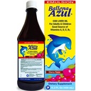 Ballena Azul Aceite de Hígado de Bacalao para Adultos y Niños, KHT Maksaõli täiskasvanutele ja lastele, vitamiinid A, D, E, B1, toidulisand, Omega 3, Inmune System Boost, Kirss (Kirs 15 OZ)