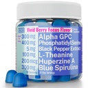 Alpha GPC Huperzine A fosfatidüülseriin L-Theanine Blue Spirulina Bioperine Gummies , Alpha- GPC Huperzine- A fosfatidüül Serine L Theanine Supplement , Pulberkapslid Tabletid Vedelikud Toidulisandid Alt