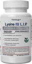 Superior Labs Lüsiin Immune Plus Lip, kliiniliselt tõestatud huule tervis ja tugi, L-Lysine Bound HCI optimaalseks stabiilsuseks ja imendumiseks kiirete tulemuste jaoks, bioaktiivne nullkahjulike lisanditega