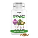 Vitapia Organic Artichoke Extract Supplement - Maksa Puhastamine Detox & Remont, Maksa Tervis, Seedimine, Antioksüdandid Toetus - 120 Vegan Kapsleid, Non GMO, Gluteenivaba