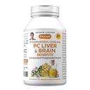 ANDREW LESSMAN PC maksa ja aju eelised 60 softgels - fosfatidüülkoliin, tervisliku maksa ja aju struktuuri kõige olulisem ehitusplokk, funktsioon. Ei mingeid lisaaineid. Kergesti alla neelatavad sohvakesed