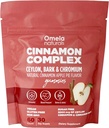 Suhkruvaba Ceyloni kaneelikompleks Kummid Õunakaneel Maitse | Immuuntugi Ja Antioksüdandid Toidulisandid | 2000mg Kroom | Vegan, Mitte-GMO, Gluteenivaba | 60ct
