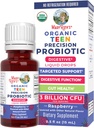 MaryRuth Organics USDA Orgaaniline vedelik probiootikumide tilgad teismelistele | Soolestiku tervis | Seedetrakti | Juhuslik seedehäire | Üldine tervis ja heaolu | Mitte GMO | Vegan | 30 Servingut