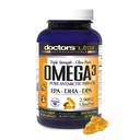 Omega 3 DPA kalaõli 2900 milligrammi kolmekordne tugevus Ultra puhas kontsentratsioon, EPA-DPA-DHA, SoftGels - 30 serveerimist