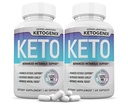 (2 Pack) Ketogenix Keto pillid 1275MG Uus ja täiustatud valem Sisaldab Õunasiidrit Äädikat Ekstra Neitsioliiviõli Pulber Roheline teeleht 120 kapslit