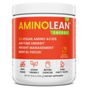 AminoLean Natural Pre Workout Pulber, Sukraloosivaba Amino Energia Ilma Kunstlike Värvideta, Vegan BCAA ja Kaalujuhtimine, Mango, 25 Serv
