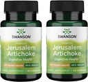 Swanson Prebiootiline Jeruusalemma artišokk - 90% inuliin 400 mg 60 kapslit (2 pakendit)
