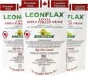 Leonflax, 100% autentne Kanada linaseeme, loomulik, kõrge kiudainesisaldus, toidulisand seedetrakti tervise parandamiseks, 18 Oz, kott, loodustervise korporatsioon (3. pakk)
