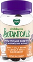 Vicks Laste botaanika Päevane immuuntoetus * + Antioksüdandid, kummikud, valmistatud tsingiga, Goji Berry, Acerola Fruit ja Elderberry, 60 ct