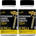 Kaaliumjodiid 130 mg (2 pakendis) - 280 tabletti
