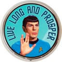 Originaal Star Trek Spock Leonard Nimoy Pill Box - Compact 1 või 2 Compart Medicine Case