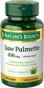 Nature's Bounty Saw Palmetto, taimse tervise täiendus, eesnäärme ja kuseteede tervis, 450 mg, 100 kapslit