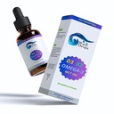 D3-vitamiini ja K2 + MCT maksimaalne tugevus Õli ja omega 3: vedelikutilgad immuunsüsteemile, ajufunktsioonile ja energiale (täiteaineteta, mitte-GMO, 2 Fl Oz)