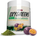EHP Labs OxyGreens Super Greens Powder - Spirulina & Chlorella Superfood, Green Juice Powder & Greens Supplements koos prebiootilise kiud, Antioksüdandid & Immunity Support, 30 Serves (Passionfruit)